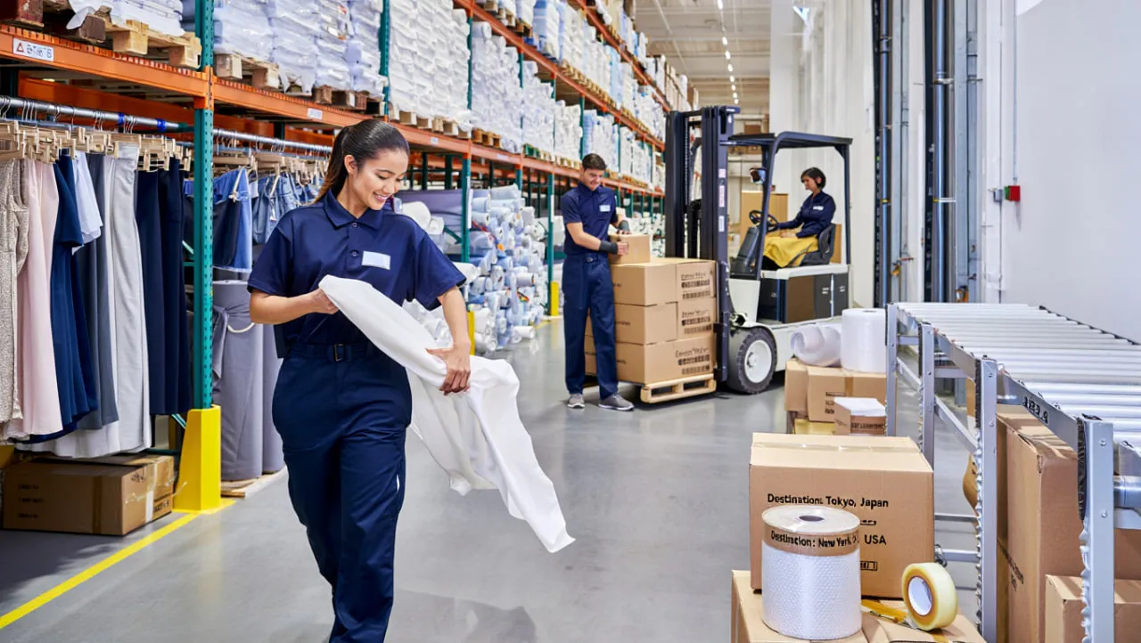 Textile Export Shipping